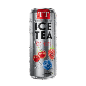 شاي مثلج من تي تي - فاكهة حمراء - 330 مل