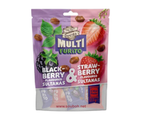 دوفيدو زبيب مجفف بنكهة الفراولة والعليق  140 غرام