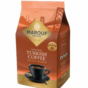 بن المعروف قهوة فاتح مع هيل 250 غم