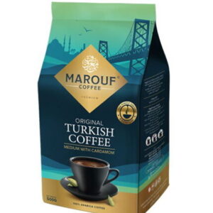 بن المعروف قهوة وسط مع هيل 250 غم