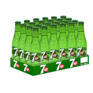 7 Up Free - زجاجة زجاجية 24 × زجاجة زجاجية (250 مل)