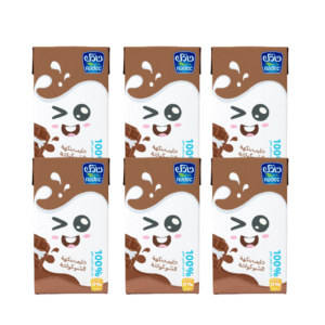 نادك حليب بنكهة الشوكولاتة 125 مل 6 حبات