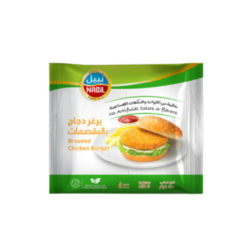 نبيل برغر الدجاج بالبقسماط 6 قطعة