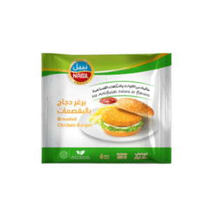 نبيل برغر الدجاج بالبقسماط 6 قطعة