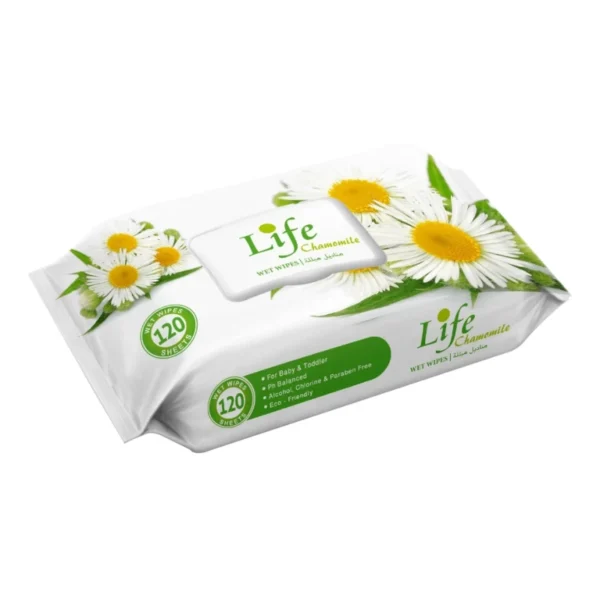 مناديل Life Touch المبللة 120منديل