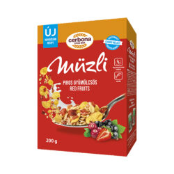 سيربونا موسيلي بالفواكة الحمراء 200غ