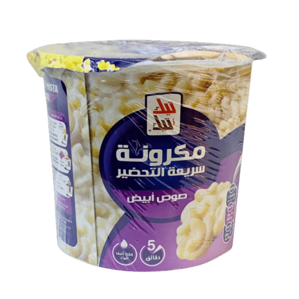 تيك تيك معكرونيا  صوص ابيض جاهزة 115 غم
