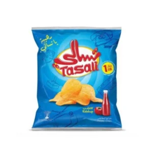 تسالي-25 جرام-كاتشب-شرائح بطاطس
