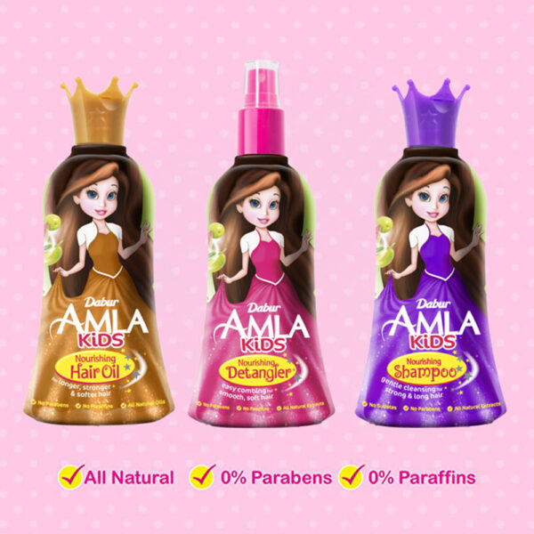 ⁦زيت الشعر للأطفال Dabur Amla Kids⁩ - الصورة ⁦2⁩