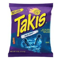 تاكيز رقائق التورتيلا بنكهة الفلفل الحار الأزرق 113.4 جم