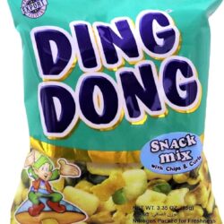 دينغ دونغ سناكس ميكس مع رقائق البطاطس والملفوف (أخضر) 100 غرام