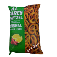 الفارس بسكويت برتزل بنكهة شطة وليمون