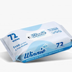 مناديل Winnie Mix المبللة 72منديل