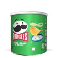 برينجلز سناك مقرمش بطعم البصل والقشدة الحامضة 40غ