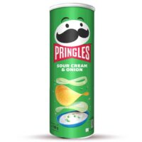 برينجلز كريمه حامض وبصل165جم