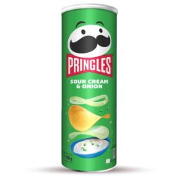 برينجلز كريمه حامض وبصل165جم