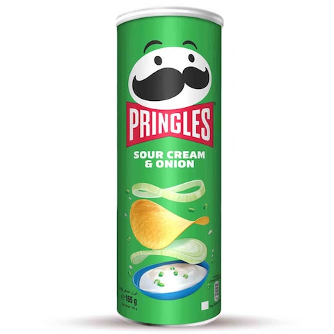 برينجلز كريمه حامض وبصل165جم