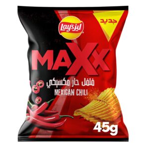 ليز ماكس رقائق البطاطس بالفلفل الحار المكسيكي 160 غم