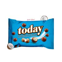 Today   جوز الهند المغطاة بشوكولاتة الحليب