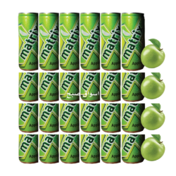 ماتريكس مشروب غازي التفاح الأخضر 250 مل 1*24
