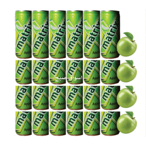 ماتريكس مشروب غازي التفاح الأخضر 250 مل 1*24