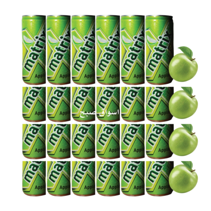 ماتريكس مشروب غازي التفاح الأخضر 250 مل 1*24