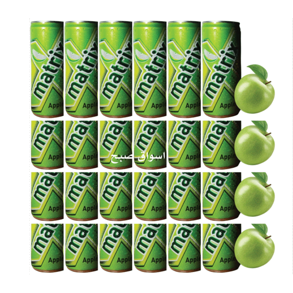 ماتريكس مشروب غازي التفاح الأخضر 250 مل 1*24