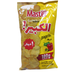 ماستر الكبير شيبس" بنكهة البابريكا 180 غرام