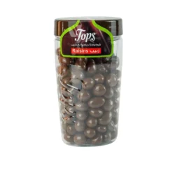 توبس دراجيه شوكولاته   زبيب 250 غ