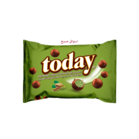 Today الفستق الحلبي المغطاة بشوكولاتة الحليب