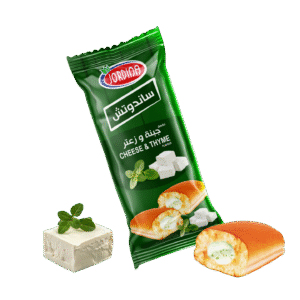 ساندويش جوردينا جبنة وزعتر