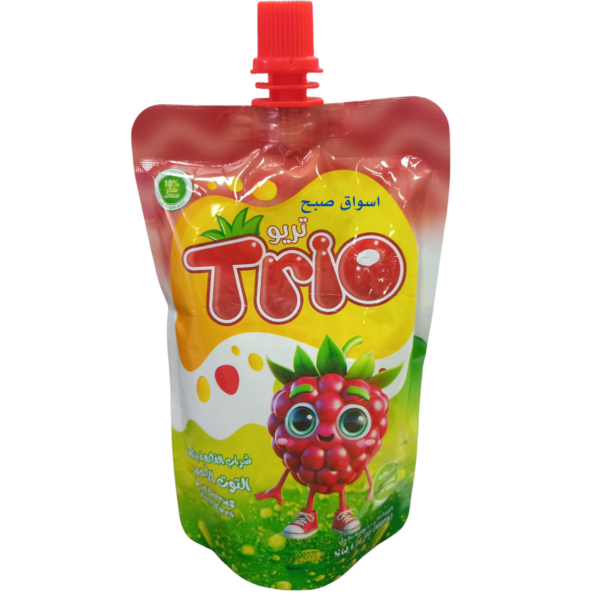 تريو - Trio عصير بنكهة / التوت الاحمر