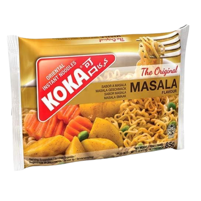24 نودلز كوكا سريعة التحضير بنكهة ماسالا 5 جم