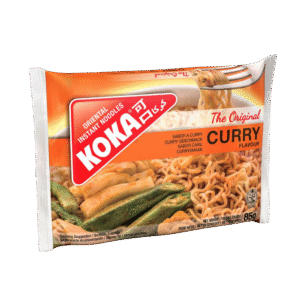 نودلز كوكا سريعة التحضير بنكهة الكاري (٨٥ جم