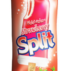ايس كريم ايسبرج-Split Strawberry