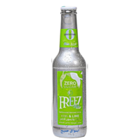 فريزز شراب غازي بنكهةكيوي وليمون اخضر بدون سكر 275 مل