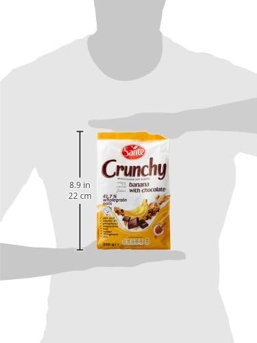 سانتي حبوب كاملة مقرمشة بالموز والشوكولاتة، 350 غرام