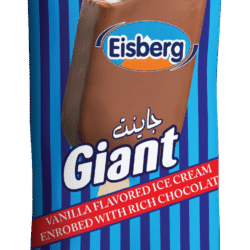 آيسبرج 91 جرام: آيس كريم بنكهة الفانيليا مغطى بالشوكولاتة