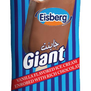 آيسبرج 91 جرام: آيس كريم بنكهة الفانيليا مغطى بالشوكولاتة