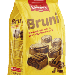 كعكة كريمبيرت بروني مع حشوة الشوكولاتة 190 رغرام