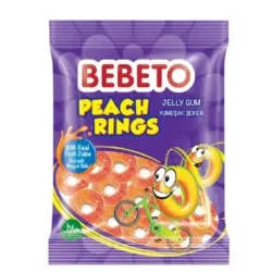 جيلي بيبيتو 80 جرام بنكهة حلقات الخوخ