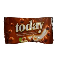 Today دراجيه شوكولاته حليب بالبندق المحمص