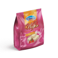 ايسبيرج ويفرمحشي بكريمة نكهة الفراولة