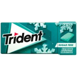 علكة ترايدنت خالية من السكر بنكهة النهنع البارد، 14 قطعة