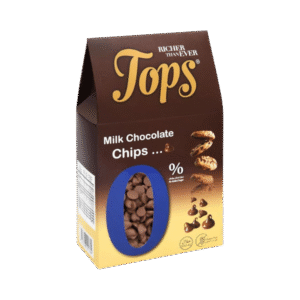 توبس رقائق شوكولاتة بالحليب خالية من السكر من توب، 200 جرام