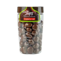 توبس شوكولاتة دراجية بالتوت البري المجفف وطبقة من الشوكولاتة  250 جرام