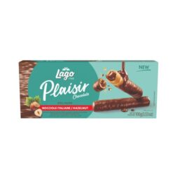 لاجو بليزير ويفر مغطى بشوكولاتة الحليب محشو بكريمة البندق، 100 جم