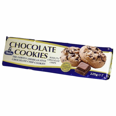 ميربا كوكيز برقائق الشوكولاتة - 225 جم