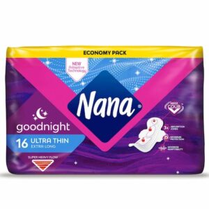 فوط نسائية نانا ليلي الترا رفيعة 16 فوطة