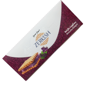 بسكويت زركش بالراحة-توت بري 12 قطعة